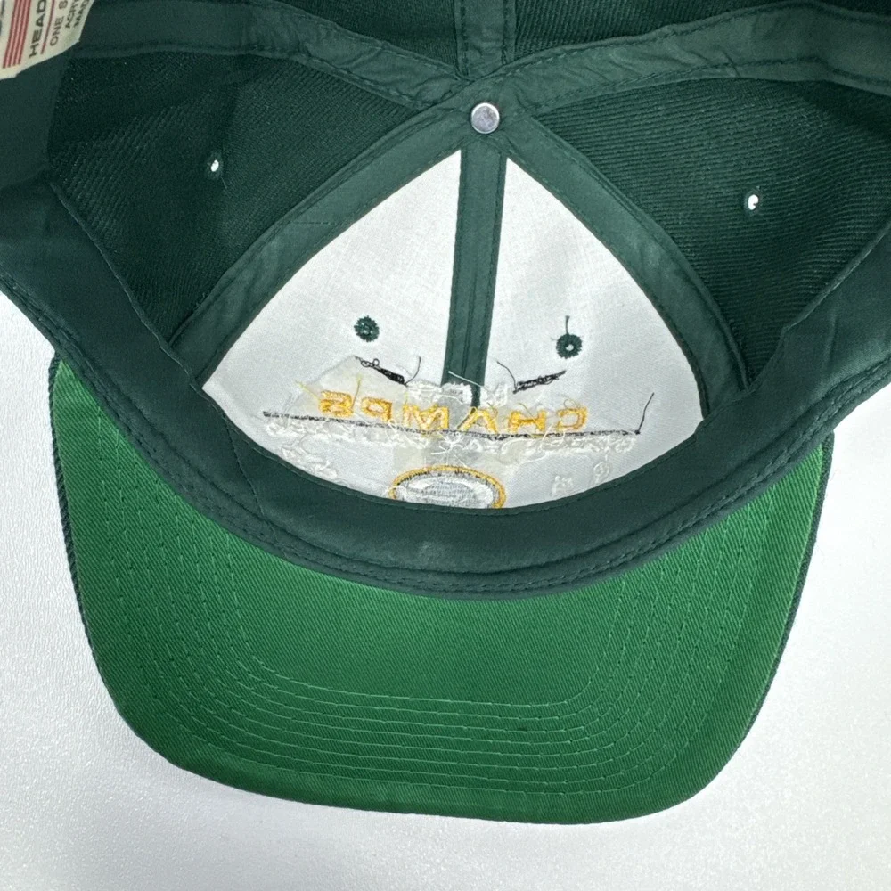 Vintage Green Bay Packers 1997 NFC‎ Champions Snapback Hat Cap Wool Blend